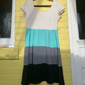 [ModCloth] “Something to Celebrate” Dress 💚💙🖤